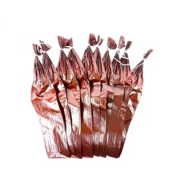 (10) Summer sausage casings for 10 lbs of meat 1.5 x 12 in. mahogany fibrous add venison, beef, pork, elk, etc.