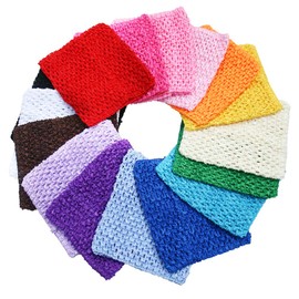 Time to Sparkle Crochet Tube Top Tutu Infant Dress elastic Girls Skirt Pettiskirt | White, 7"x9" |