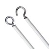 Parlex 2m White Net Curtain Wire Cord For Straight &