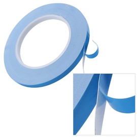 Zerone 25M Doppelseitiges Klebeband Wärmeleitendes 8MM Klebeband für IC Chipset LED-Beleuchtung und LED-TV