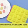 2 Pcs Duck Chocolate Silicone Mold Silicone Duck Shape Baking