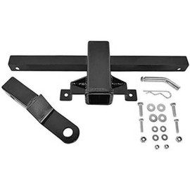 Huskey Heavy Duty Trailer Hitch Fits Club Car DS Golf Carts 1981+ / Mount on Rear Chassis (NOT Rear Seat Footrest)