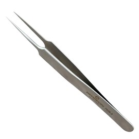 Bergeon 7026-5 Precision Tweezers in Steel for watchmaker's and jewellers, Length 110 mm