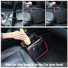 carleef Hanging Car Trash Can,Foldable & Leak-Proof Car Trash Bin