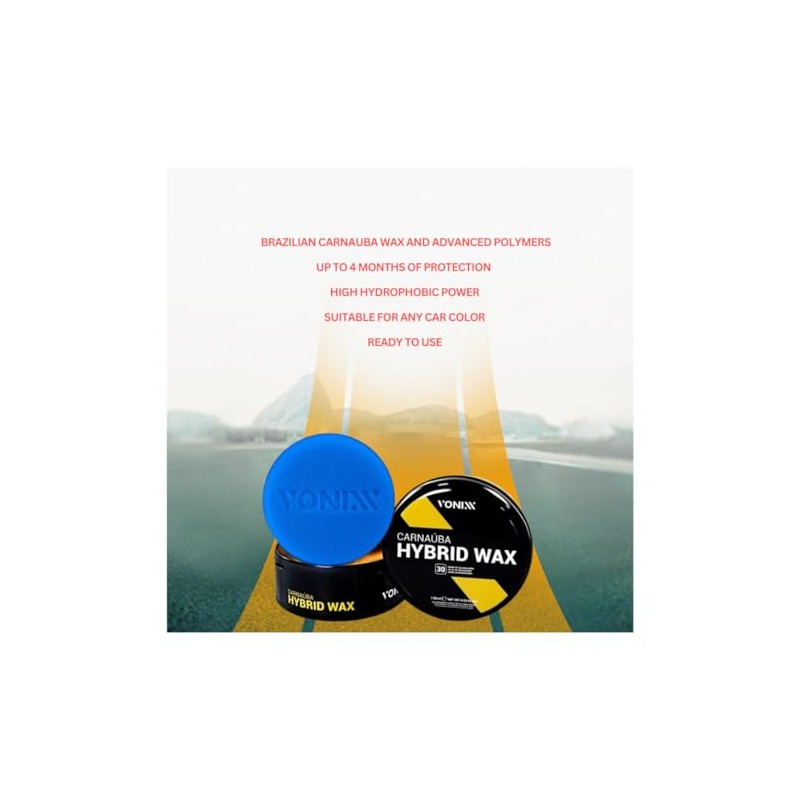 Vonixx Cera de Carnaúba Hybrid Wax Diamond 200g