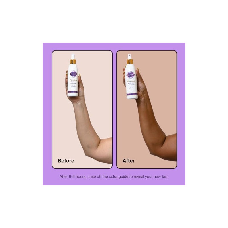 Self Tanning Liquid Solution Flawless by Fake Bake Luxurious and