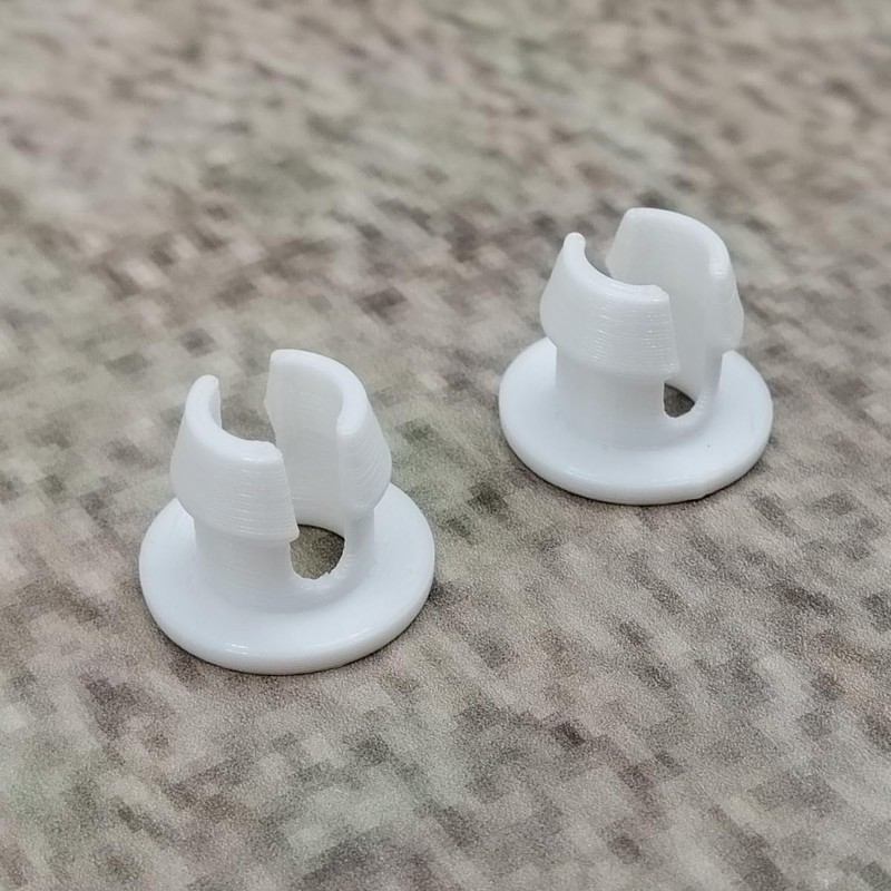 ULEIVA Replacement Joint Bushing Pack of 8 White Compatible with