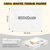 Simetufy 1000 Sheets White Tissue Paper Bulk, 20" x 30"
