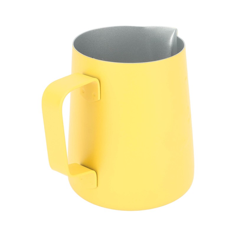 Milk Frothing Pitcher Stainless Steel 380ml Pointed Spout Milk Froth