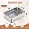 Maxcheck 2 Pcs Large Rabbit Litter Box, Stainless Steel Rabbit