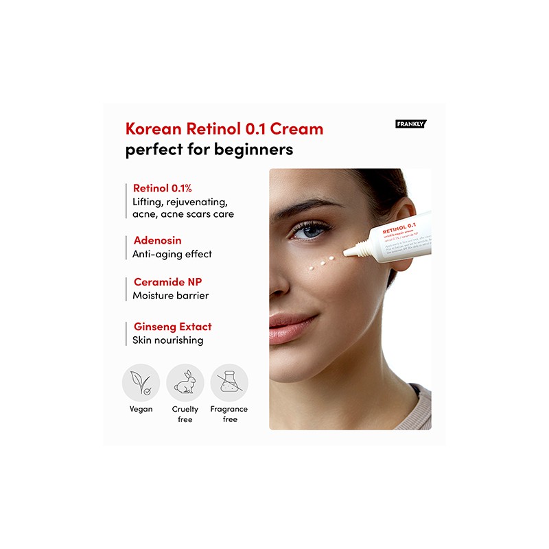 FRANKLY [FRANKLY]Retinol 0.1% Cream 30ml