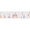 A.S. Création Lilly & Luis Children's Room Wallpaper, Durable Non-Woven Wallpaper in Circus Look, 5.00 m x 0.13 m, Colourful, Made in Germany, 771491