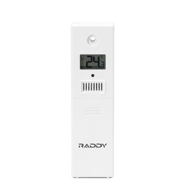 Raddy R6 Indoor Outdoor Wireless Remote Sensor for VP7 WiFi, WF-120C Professional Weather Station