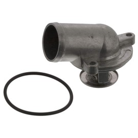 febi bilstein 45739 Thermostat Housing with sensor, seal and thermostat, pack of one