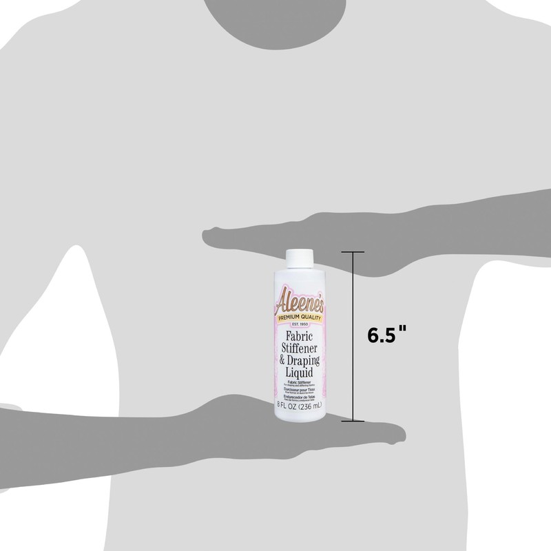 Aleene's Fabric Stiffener & Draping Liquid, Great for Bow Making,