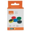 Nobo Magnetic Whiteboard Magnets, 38mm, Pack of 10, 1915318, Coloured