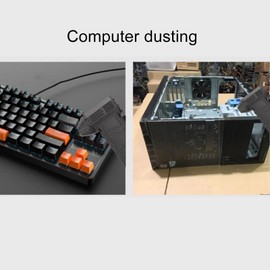 300000RPM Jet Dry Blower, Electric Dust Collector, Portable Super Jet Fan, Type C QC15W Fast Charging.