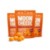 Moon Cheese Cheddar Believe It, 2 Ounce, 3-Pack, Crunchy, Protein-Rich