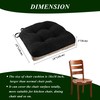 FlyGulls Non Slip Chair Cushions for Dining Chairs Set of
