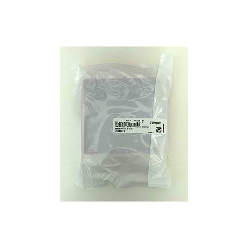 SIMPLEX 49SOC-WRFIRE SV Cover Wall RED FIRE Marking