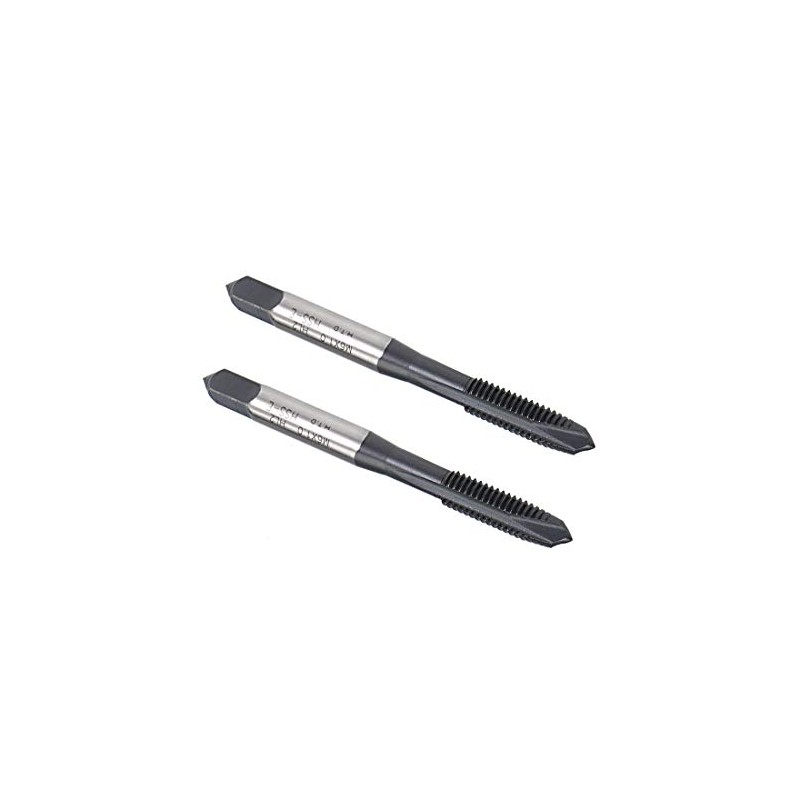 uxcell M6 x 1.0 Spiral Point Threading Tap, H2 Tolerance