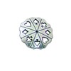 Playing Card Suit Screw Back Conchos - 1"- 4 Pack