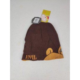Bioworld 2006 Unisex OSFA Family Guy Brown Evil Monkey Beanie