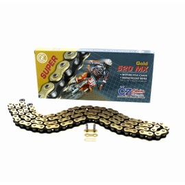 Chain for Polaris Predator 500 2003-2007 Gold MX CZ Chain 520-92L
