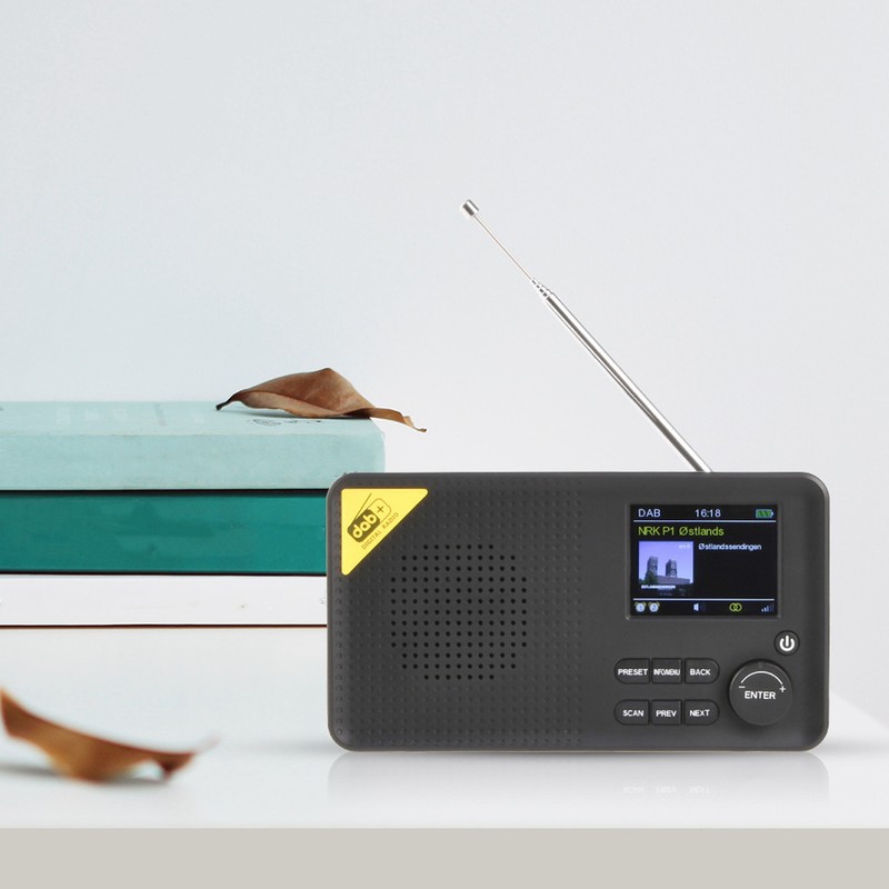Portable Home DAB+ Digital Radio DAB Radio Lightweight Rechargeable Home