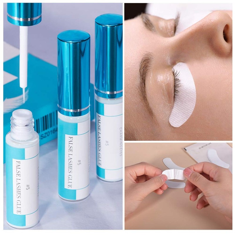 Weixinbuy Eyelash Extension Set, Eyelash Curling Makeup Tools, Eyelash Lifting