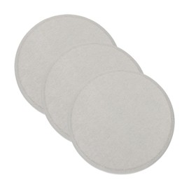 PATIKIL Round Diatomite Drink Coasters 4inch, 3 Pack Water Absorbent Diatomaceous Coaster Quick Dry Cup Coaster for Bathroom Kitchen Laundry Room, Dark Gray