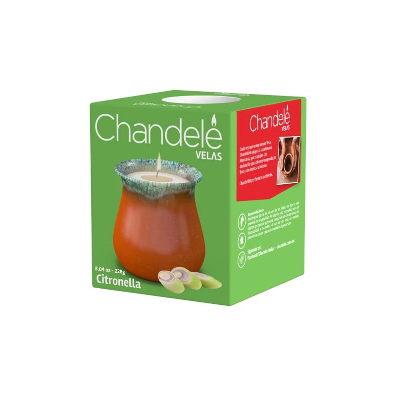 Vela Chandelé aroma Citronella