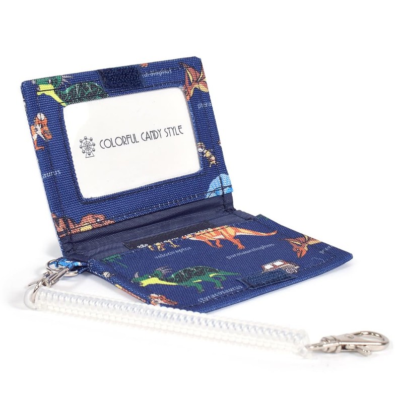 COLORFUL CANDY STYLE Pass Case PET Discovery! Explore! Dinosaur Continent
