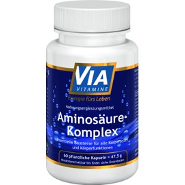 Amino Acid Complex 60 Capsules, Improved Formula