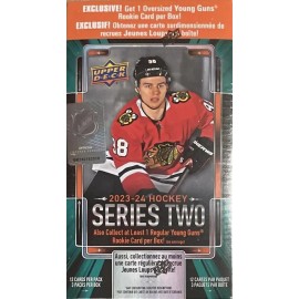 2023/24 Upper Deck Series 2 Hockey Oversized Young Guns Blaster Box SEALED