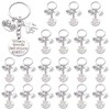 iMagitek 20 Pcs Music Gift Keychain Music Lovers Keychain Music