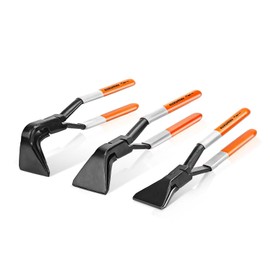 SUZUME 3 Pack Hand Seamers Sheet Metal Tools, Metal Bender Hand Tool, Sheet Metal Bender - 𝗦𝘁𝗿𝗮𝗶𝗴𝗵𝘁, 𝟰𝟱°𝗮𝗻𝗱 𝟵𝟬° with a Tool Box, for Roofing, HVAC, Drawer