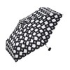 Wpc. 4360-155-002 Rain Umbrella, Camellia, Mini Umbrella, Black, Women's, 19.7