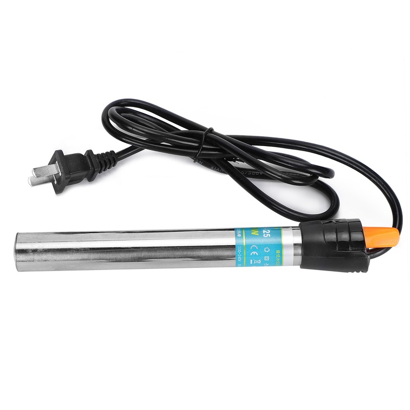 220‑240V Submersible Aquarium Heater Stainless Steel Adjustable Fish Tank Heater25W