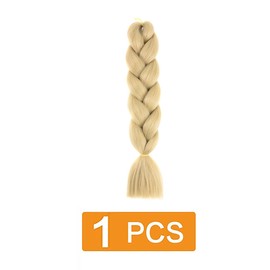 prinfantasy Hair Extensions Braiding Hair Extensions Jumbo Braids Hair Extension Jumbo Braiding for Twist Braiding Bundles Blonde Braided Hair,GBBZ005