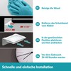 WEISSENSTEIN Seifenschale Wandmontage Ohne Bohren aus Glas - Seifenablage mit