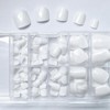 AddFavor Press on Toenails White Fake Toe Nails Press on