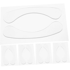 Beaupretty 5pares Parches De Gel Para Labios Hidratantes Mascarilla Reutilizable Para Reparación De Arrugas y Suavizado De Líneas Labiales Para Cuidado Nocturno De Labios