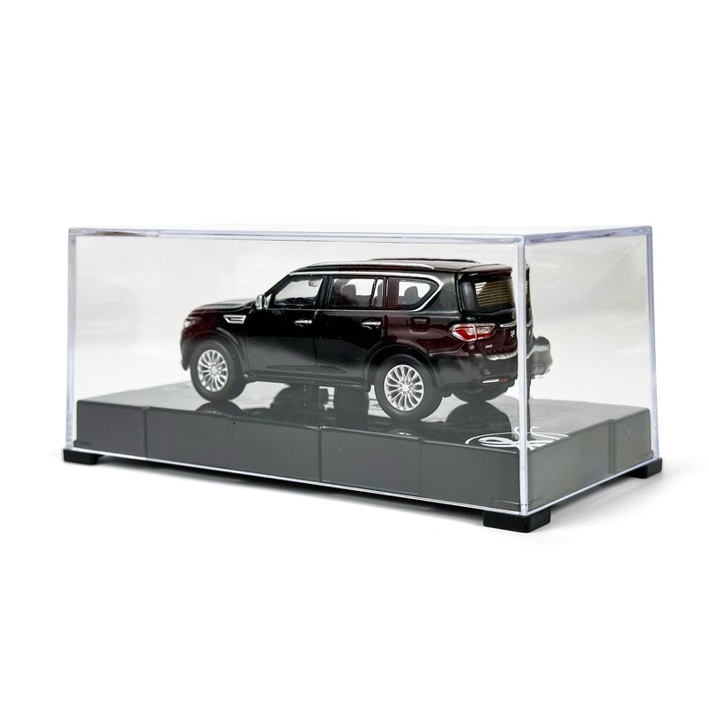 Paudi Model 1/64 Infiniti 2020 QX80 Collection Complete Black Mini