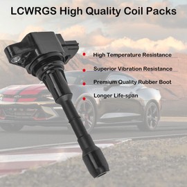 Set of 6 Ignition Coil Packs & Spark Plugs Fits For 3.5 V6 Nissan Murano Maxima Altima Pathfinder Infiniti G35 EX35 JX35 2009 2010 2011 2012 2013 2014 2015 2016 3.5L Coils Spark Plugs Replaces# UF550
