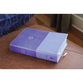 The Amplified Study Bible, Leathersoft, Purple, Thumb Indexed