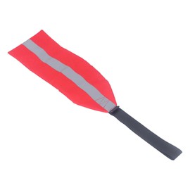 Kayak Trailer Flag, Canoe Red Warning Flag Easy to Install, Foldable and Versatile for Boats and Yachts (Large Size)