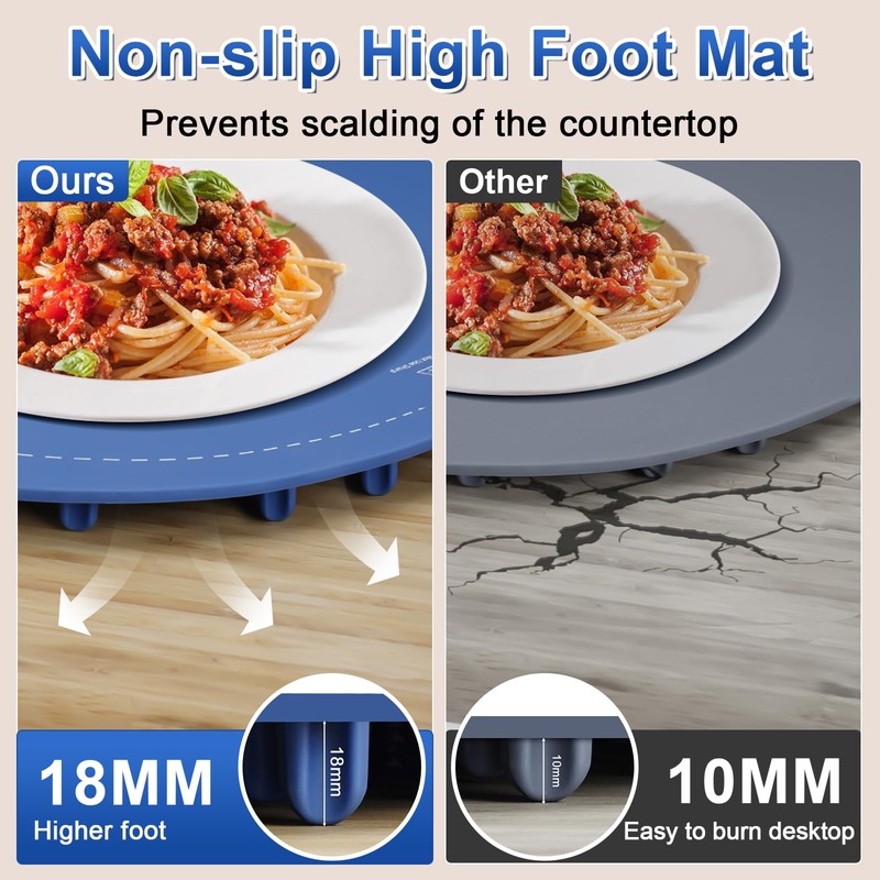 Eascor Warming Mat for Food, Full Surface Rapid Food Heating