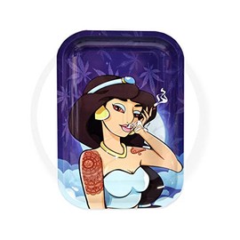 Princess Jasmine - Dream Metal Rolling Tray by Smoke Arsenal - Medium 27x17cm