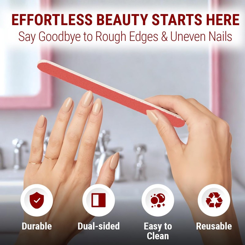 Empyrean Premium Nail Files | Made in USA | Coarse